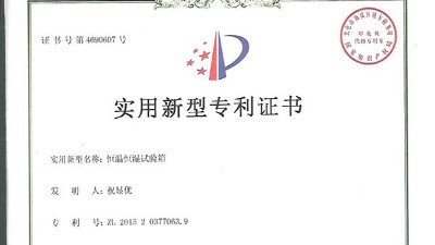 熱烈祝賀我公司獲得水蜜桃一区一区集免费看專利證書